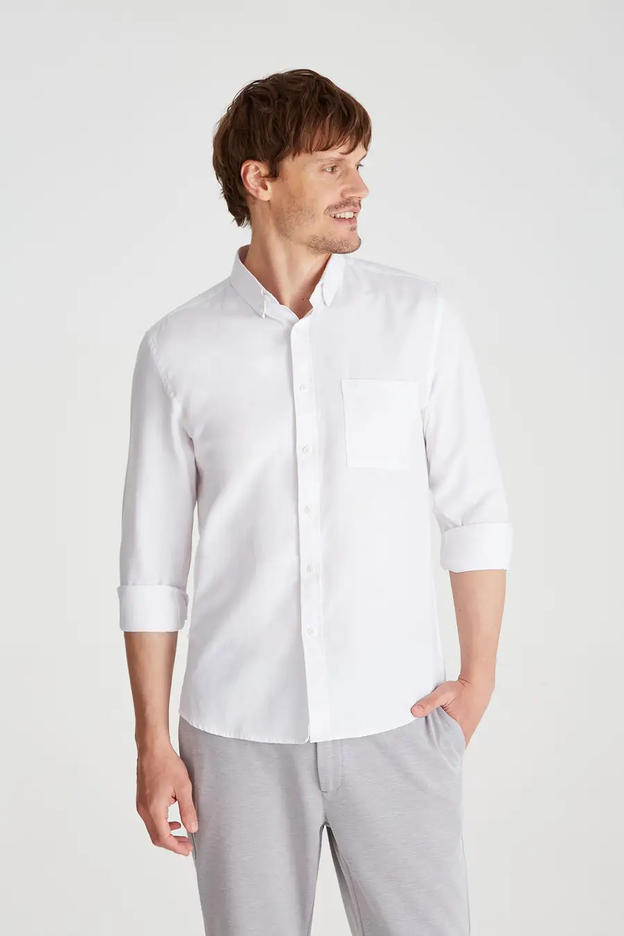 Camisa Oxford