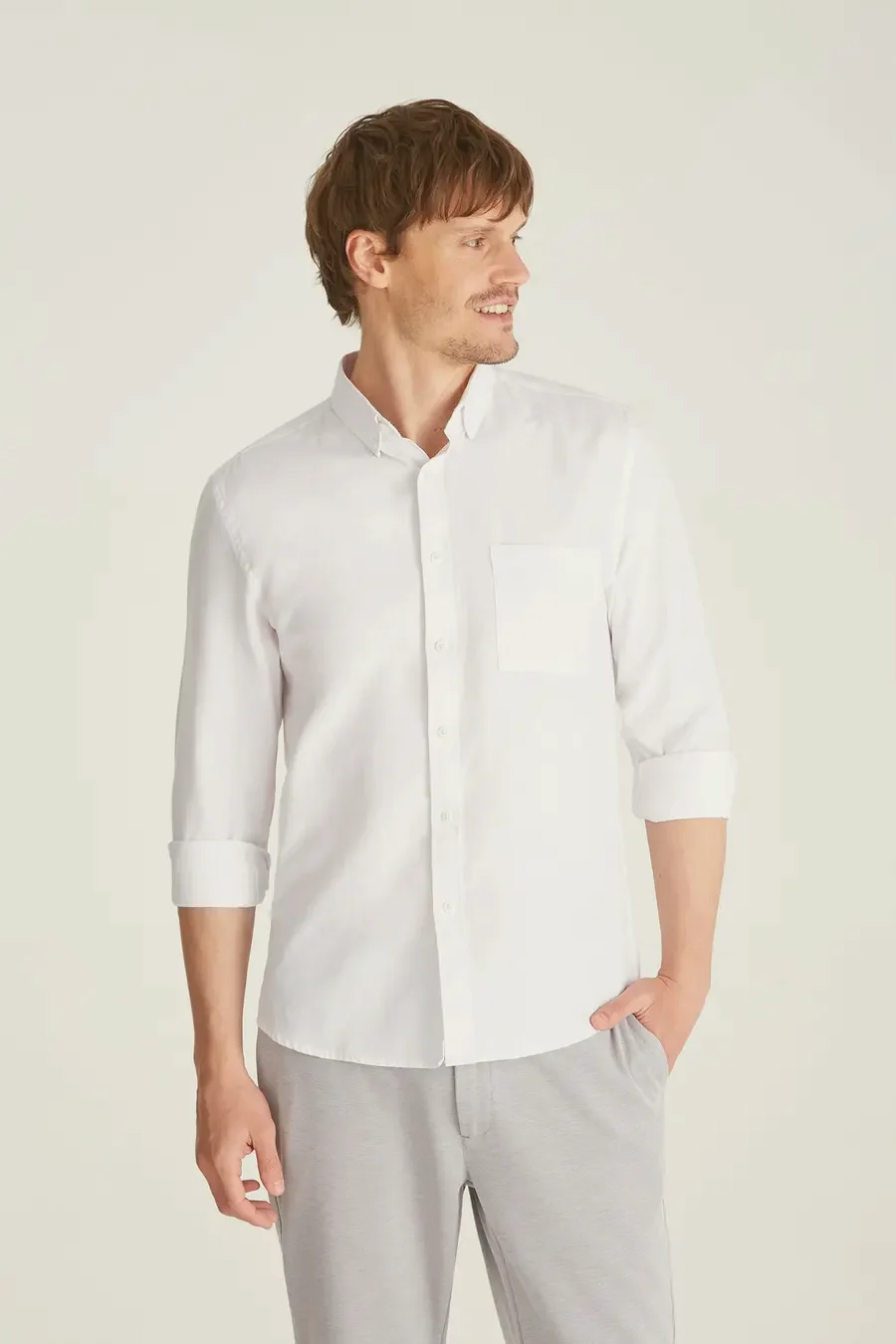 CAMISA ASATEX 4 AL 12 M/L ESCOLAR NIÑO